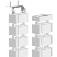 Fellowes 100136872 organizador de cables Escritorio Pasacables Blanco 1 pieza(s), ver imagen 3 de 8