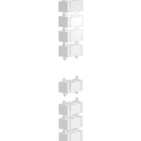Fellowes 100136872 organizador de cables Escritorio Pasacables Blanco 1 pieza(s), ver imagen 2 de 8