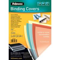 Fellowes 5375901 cubierta A4 De plástico, PVC Transparente 100 pieza(s)
