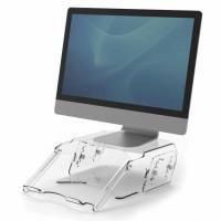 Fellowes 9731201 soporte para monitor Escritorio Transparente