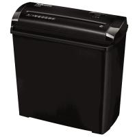 Fellowes P-25S triturador de papel Corte en tiras 22 cm Negro, Gris