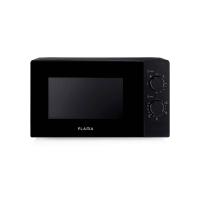 Flama 1889FL microondas Negro Microondas con grill Encimera 20 L 700 W