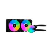 Fractal Design Lumen S24 v2 RGB Procesador Sistema de refrigeración líquida todo en uno 12 cm Negro 1 pieza(s)