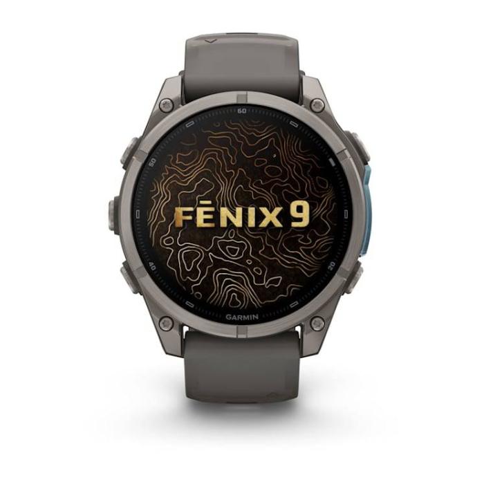 Garmin fēnix 9 3,56 cm (1.4'') AMOLED 47 mm Digital 454 x 454 Pixeles Pantalla táctil Titanio Wifi GPS (satélite) — imagen 2 de 26