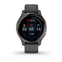 Garmin Venu 2S 2,79 cm (1.1'') AMOLED 40 mm Digital 360 x 360 Pixeles Pantalla táctil Grafito Wifi GPS (satélite)