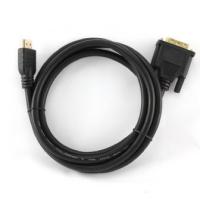 Gembird 1.8m, HDMI/DVI, M/M 1,8 m DVI-D Negro