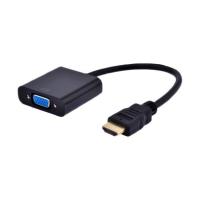 Gembird A-HDMI-VGA-03 adaptador de cable de vídeo 0,15 m HDMI tipo A (Estándar) VGA (D-Sub) Negro