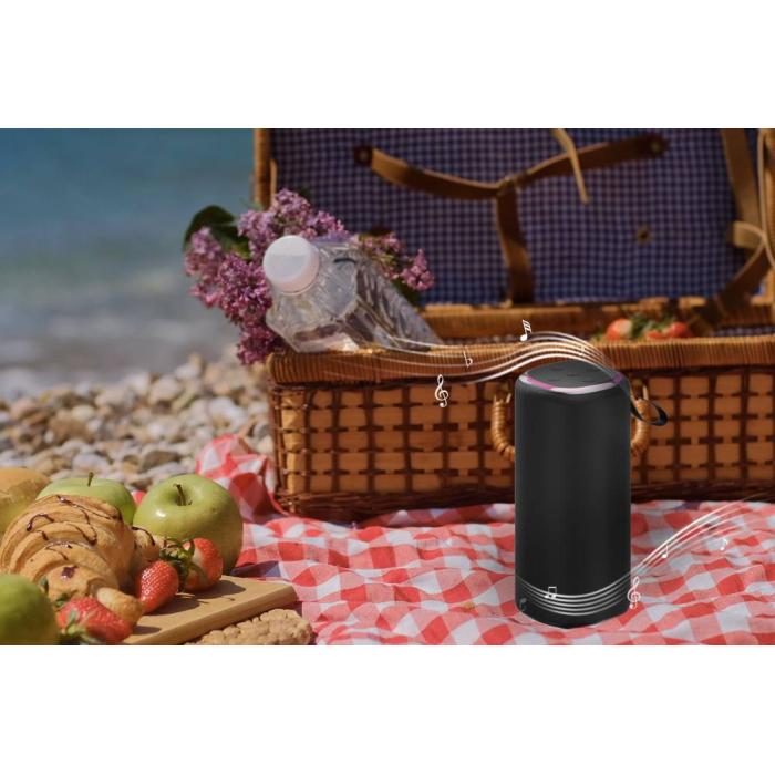 Gembird GMB Audio SPK-BT-LED-08L altavoz portátil o de fiesta Altavoz portátil estéreo Negro 10 W — imagen 15 de 16