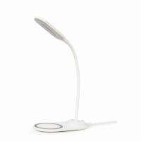 Gembird TA-WPC10-LED-01-W cargador de dispositivo móvil Smartphone Blanco CC Cargador inalámbrico Interior