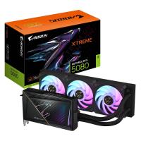 GIGABYTE AORUS GeForce RTX 5080 XTREME WATERFORCE 16G Tarjeta Gráfica - 16GB GDDR7, 256 bits, PCI-E 5.0, 2805MHz Core Clock, 3 x DP 2.1a, 1 x HDMI 2.1b, NVIDIA DLSS 4, GV-N5080AORUSX W-16GD