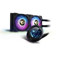 GIGABYTE AORUS WATERFORCE X 240 sistema de refrigeración para ordenador Procesador Sistema de refrigeración líquida todo en uno 12 cm Negro