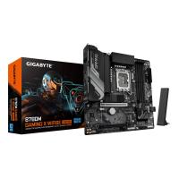 GIGABYTE B760M GAMING X WIFI6E GEN5 Placa Base – Compatible con procesadores Intel Core 14ª generación, VRM de 8+1+1 fases, hasta 5600 MHz DDR5, 2 x M.2 PCIe 4.0, Wi-Fi 6E, LAN 2.5 GbE, USB 3.2 Gen 1
