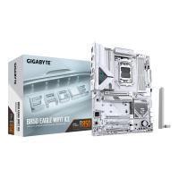GIGABYTE B850 EAGLE WIFI7 ICE Placa base - Procesadores AMD Ryzen serie 9000, VRM digital de 8+2+2 fases, hasta 8200 MHz DDR5 (O.C.), 1x M.2 PCIe 5.0 + 2x M.2 PCIe 4.0, Wi-Fi 7, LAN 2.5 GbE, USB 3.2 Gen 2