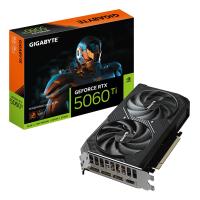 GIGABYTE GeForce RTX 5060 Ti WINDFORCE MAX OC 8G Tarjeta Gráfica – 8 GB GDDR7, 128 bits, PCI-E 5.0, 2587 MHz Frecuencia del núcleo, 3 x DisplayPort, 1 x HDMI, NVIDIA DLSS 4, GV-N506TWF2MAX OC-8GD