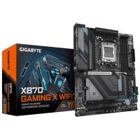 GIGABYTE X870 GAMING X WIFI7 Placa Base - Compatible con CPUs AMD Ryzen 9000, 16+2+2 fases VRM, hasta 8000MHz DDR5 (OC), 1xPCIe 5.0 + 2xPCIe 4.0, Wi-Fi 7, LAN 2.5GbE, USB 4