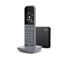 Gigaset CL390 Teléfono DECT/analógico Identificador de llamadas Gris