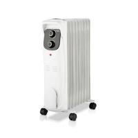 Haeger OH-009.006A calefactor eléctrico Interior Negro, Blanco 2000 W Radiador de aceite eléctrico