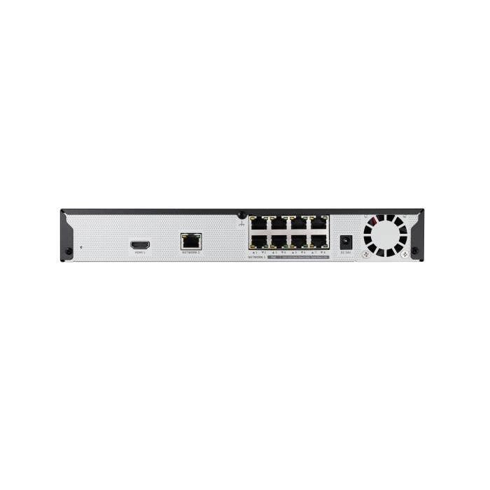 Hanwha QRN-830S Grabadore de vídeo en red (NVR) Negro — imagen 4 de 4