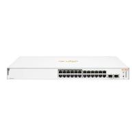 Hewlett Packard Enterprise Aruba Instant On 1830 24G 12p Class4 PoE 2SFP 195W Gestionado L2 Gigabit Ethernet (10/100/1000) Energía sobre Ethernet (PoE) 1U