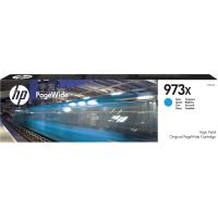 HP Cartucho cian original PageWide 973X de alto rendimiento