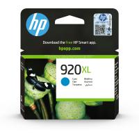 HP Cartucho de tinta original 920XL de alta capacidad cian