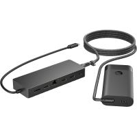 HP Combinación de concentrador USB-C universal y cargador para portátil