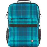HP Mochila Campus XL con patrón de cuadros de tartán