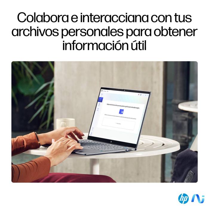 HP OmniBook X 14-fe0006ns Copilot+ PC Snapdragon X1E-78-100 Portátil 35,6 cm (14'') Pantalla táctil 2.2K 16 GB LPDDR5x-SDRAM — imagen 16 de 56