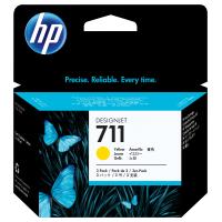 HP Pack de ahorro de 3 cartuchos de tinta DesignJet 711 amarillo de 29 ml