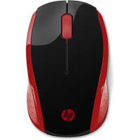 HP Ratón inalámbrico 200 (Rojo imperial)