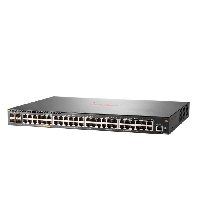 HPE Aruba Networking 2540 48G PoE+ 4SFP+ Gestionado L2 Gigabit Ethernet (10/100/1000) Energía sobre Ethernet (PoE) 1U Gris — imagen 4 de 4