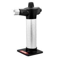Ibili 704450 máquina de creme brulee Negro, Plata