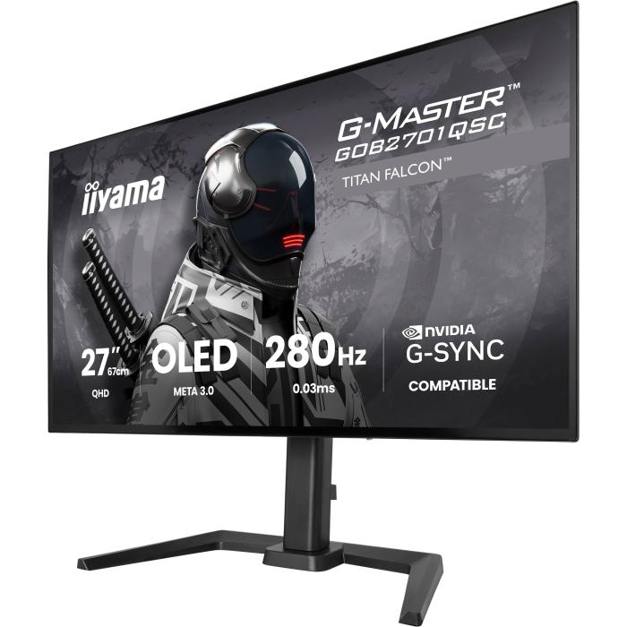 iiyama G-MASTER GOB2701QSC-B1 pantalla para PC 68,6 cm (27'') 2560 x 1440 Pixeles 2K Ultra HD OLED Negro — imagen 33 de 54