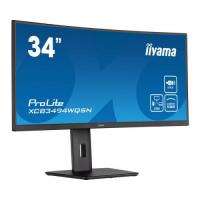 iiyama ProLite XCB3494WQSN-B5 LED display 86,4 cm (34'') 3440 x 1440 Pixeles UltraWide Quad HD Negro