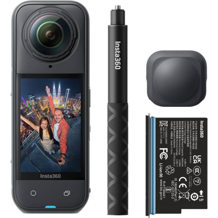Insta360 X5 Starter Bundle cámara para deporte de acción 72 MP 8K Ultra HD 25,4 / 1,28 mm (1 / 1.28'') Wifi 1,14 kg — imagen 3 de 4