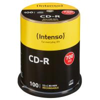Intenso CD-R 700MB 52x 100 pieza(s)