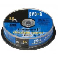 Intenso DVD+R 8.5GB, DL, 8x 8,5 GB DVD+R DL 10 pieza(s)