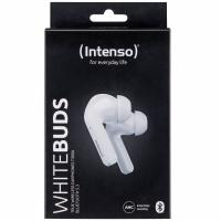 Intenso White Buds T302A Auriculares True Wireless Stereo (TWS) Dentro de oído Llamadas/Música/Deporte/Uso diario USB Tipo C Bluetooth Blanco
