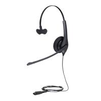 Jabra Biz 1500 Auriculares Alámbrico Diadema Oficina/Centro de llamadas Bluetooth Negro