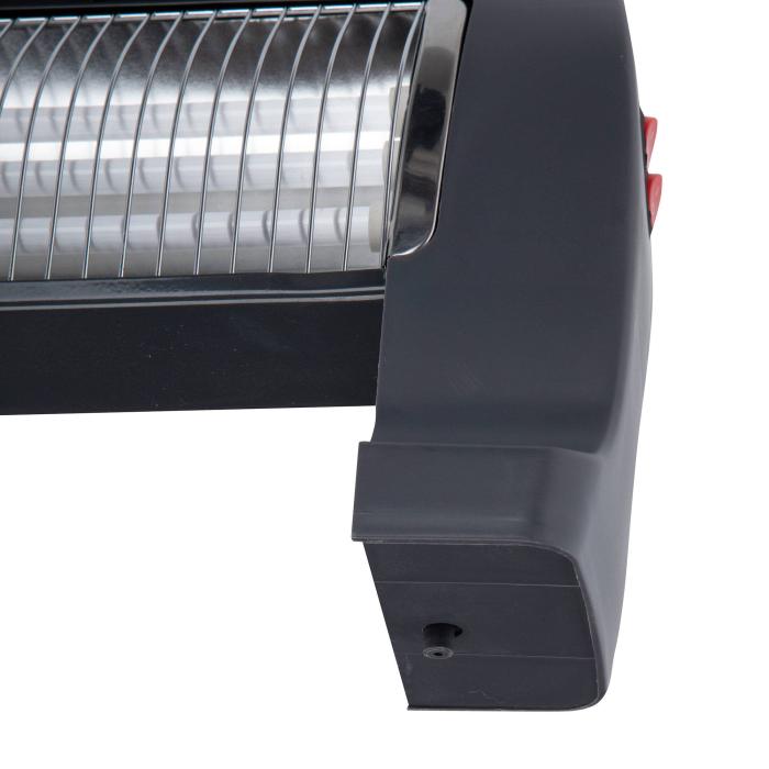 JATA JCES2201 calefactor eléctrico Interior Gris 1200 W Calefactor eléctrico de cuarzo — imagen 3 de 7