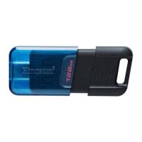 Kingston Technology DataTraveler 80 M unidad flash USB 128 GB USB Tipo C 3.2 Gen 1 (3.1 Gen 1) Negro, Azul