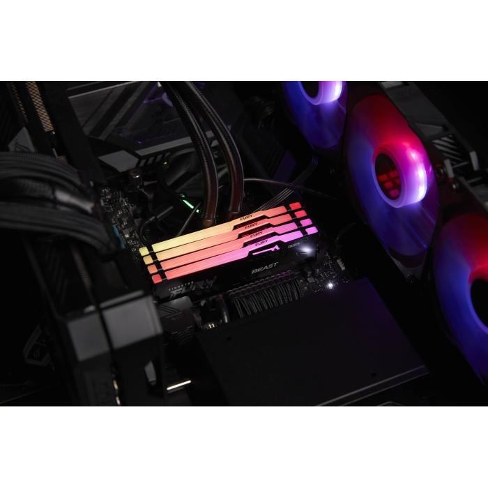 Kingston Technology FURY Beast 32GB 6000MT/s DDR5 CL36 DIMM RGB — imagen 8 de 34