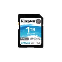 Kingston Technology Tarjeta SDXC Canvas Go Plus 170R C10 UHS-I U3 V30 de 1 TB