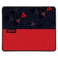 Konix 3328170292313 Alfombrilla de ratón para juegos Negro, Rojo