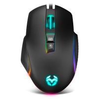Krom Keos ratón Juego mano derecha USB tipo A Óptico 6400 DPI