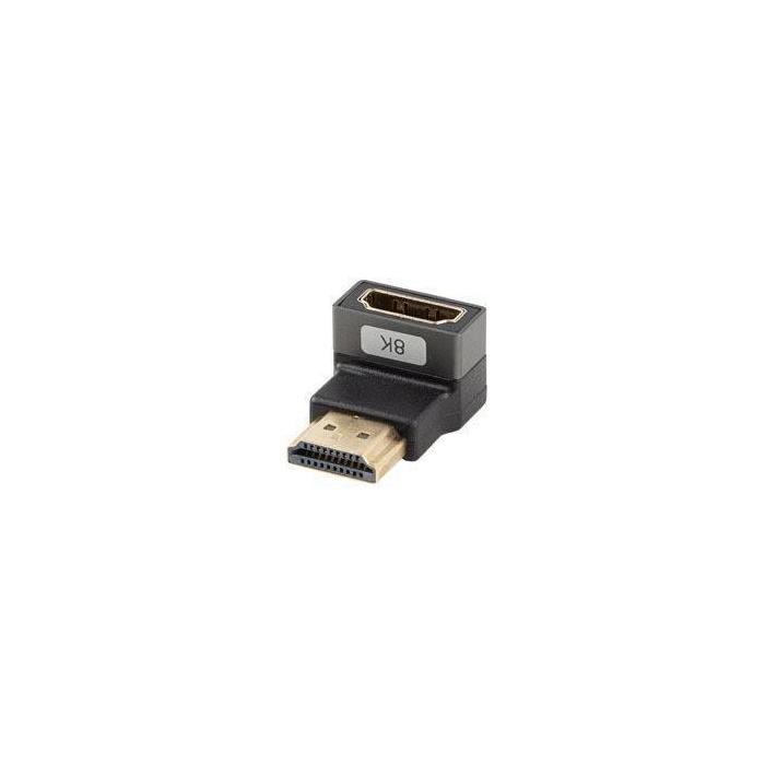 Lanberg AD-HDMI-07 adaptador de cable de vídeo HDMI tipo A (Estándar) Negro, Plata — imagen 4 de 4