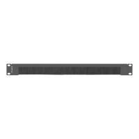 Lanberg AK-1103-B accesorio de bastidor Panel pasacables con cepillo