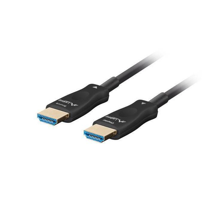 Lanberg CA-HDMI-30FB-0800-BK cable HDMI 80 m HDMI tipo A (Estándar) Negro