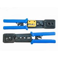 Lanberg NT-0204 crimpadora Herramienta para prensar Negro, Azul