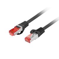 Lanberg PCF6-10CU-0025-BK cable de red Negro 0,25 m Cat6 F/UTP (FTP)